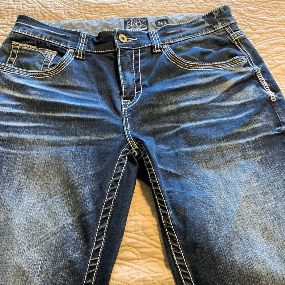 Buckle Black jeans! Worn once 32 length. Very nice